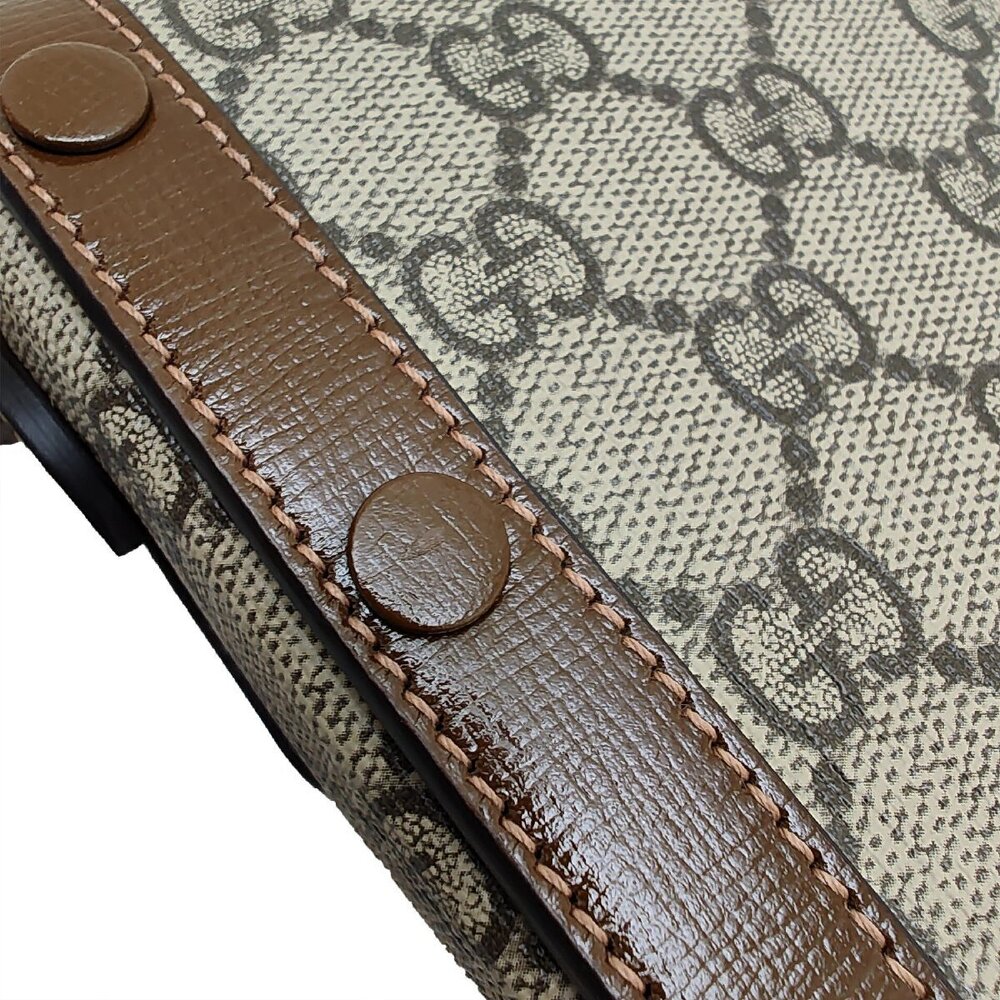 Gucci GG Supreme Horsebit Shoulder Bag Crossbody - Picture 8 of 10
